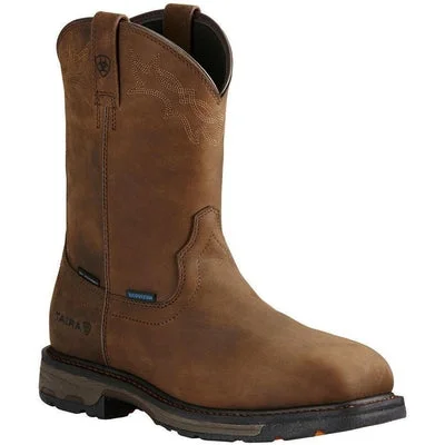 Men's electrical - hazard resistant work & safety boots with composite toe10020092 Ariat Men's Workhog H2O Safety Boots