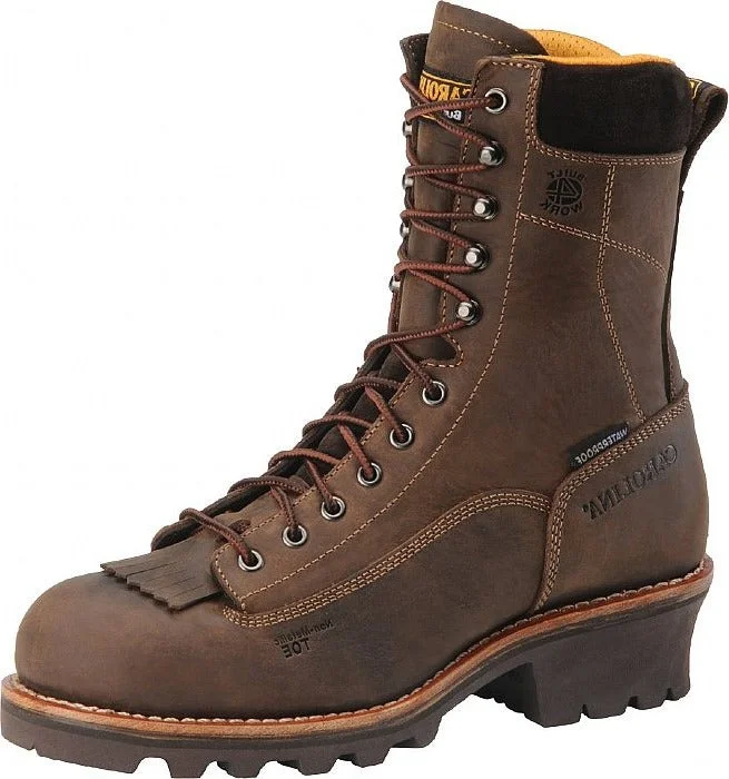 Men's puncture - resistant work & safety boots with Kevlar soleCarolina Composite Toe Logger Work Boot