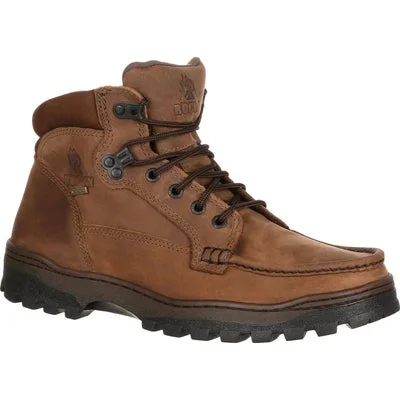 Men's non - metallic work & safety boots for airport security jobsMEN'S ROCKY OUTBACK GORE-TEX BOOTS 8723