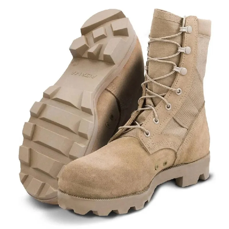 Men's work & safety boots with a breathable waterproof membrane like Gore - TexALTAMA Hot Weather 10.5 Inch Tan Jungle Boot  315502