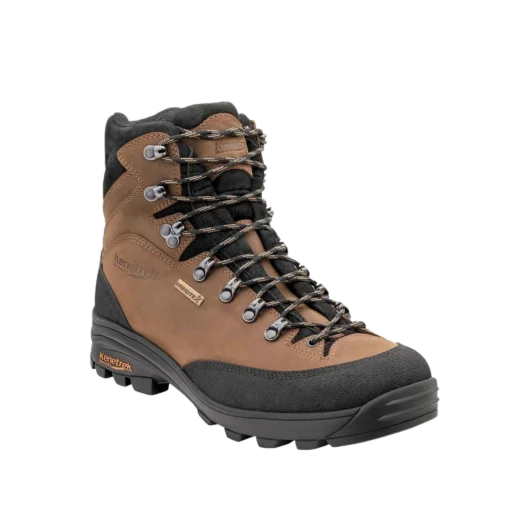 Men's electrical - hazard resistant work & safety boots with composite toeKenetrek Men's Slide Rock Brown Hiker Boots KE-450-HK