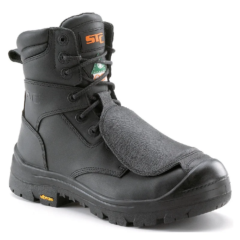 Men's work & safety boots with a moisture - wicking lining for dry feetSTC Alloy Unisex 8" Composite Toe Work Boot with Metatarsal Protection  - S22007 -11