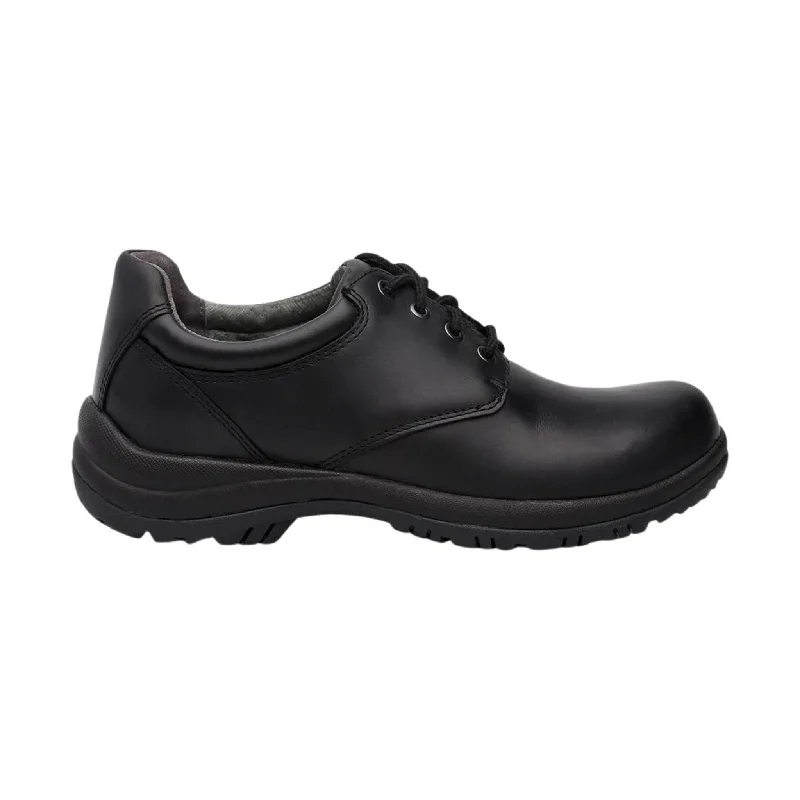 Men's high - ankle support work & safety boots for construction sitesDansko Men's Walker - Black