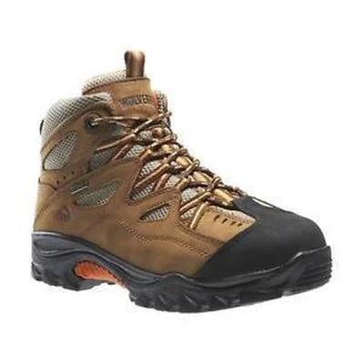 Men's shock - absorbing work & safety boots for long - hours standingMEN'S WOLVERINE DURANT WATERPROOF STEEL-TOE EH WORK BOOT W02625