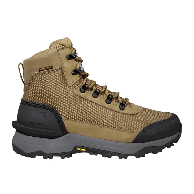 Men's work & safety boots with a breathable waterproof membrane like Gore - Tex6" Outdoor Hike Waterproof Soft Toe Boot Coyote