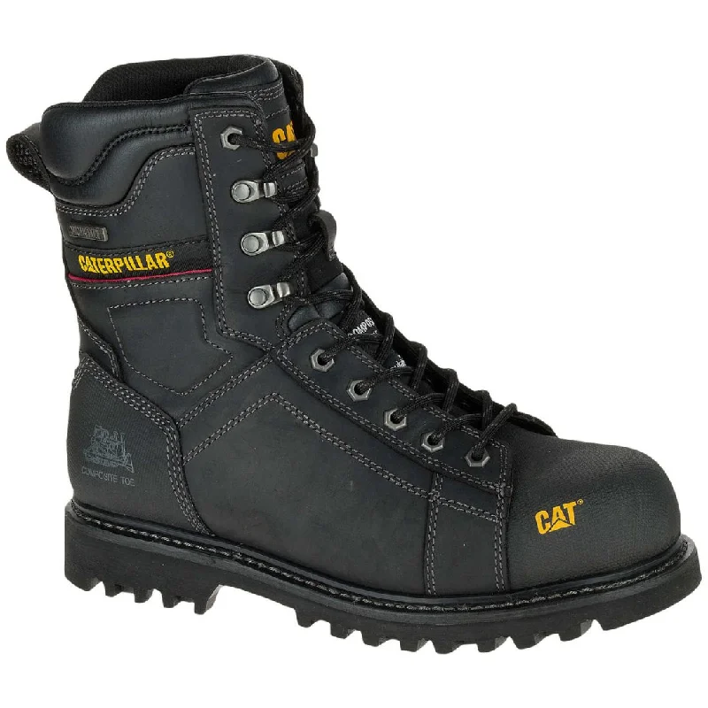 Men's insulated work & safety boots for cold - climate workCAT Control Men's 8" Waterproof Composite Toe Work Boot 720211