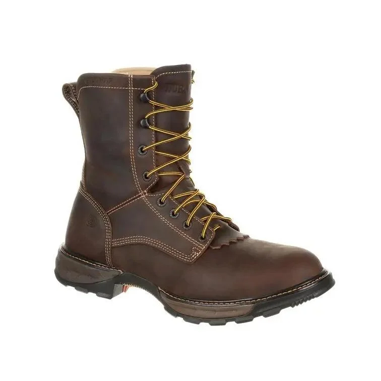 Men's work & safety boots with a moisture - wicking lining for dry feetDurango Maverick XP Steel Toe Waterproof Lacer Work Boot DDB0173