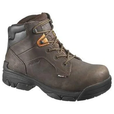 Men's work & safety boots with a toe cap made of aluminum alloyWolverine Men's Merlin 6" Peak AG Waterproof Composite Toe EH Boots