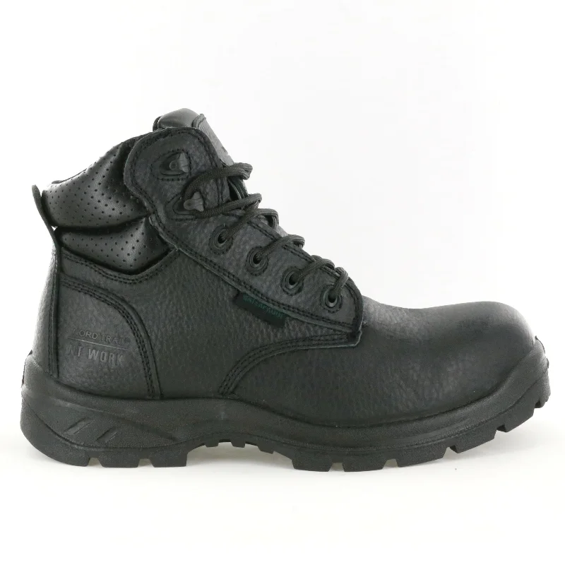 Men's heat - resistant work & safety boots for foundry jobsNT Work Men's Big Don Black Leather Composite Toe Waterproof Work Boot