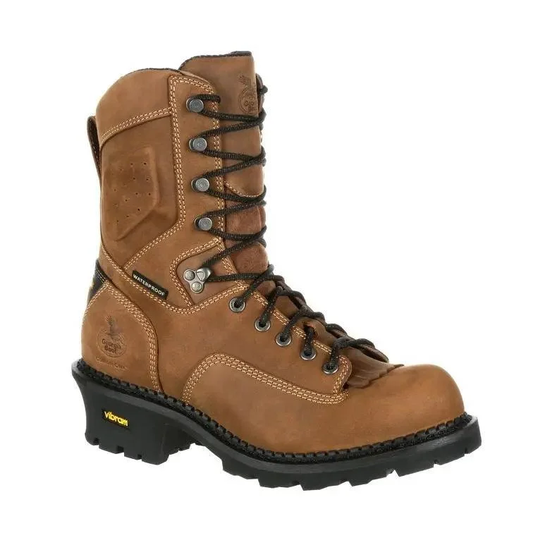 Men's work & safety boots with a reinforced heel counter for stabilityGeorgia Boot Comfort Core Logger Waterproof Work Boot GB00096