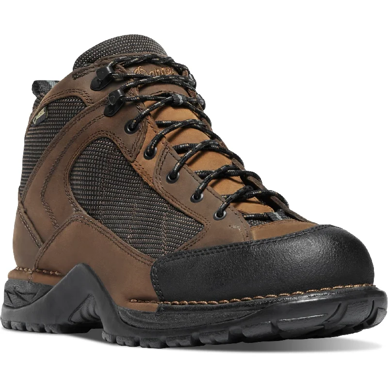 Men's carbon fiber toe work & safety boots for lightweight protectionDanner Men's Radical 452 5.5" WP Hiking Boot - Dark Brown - 45254