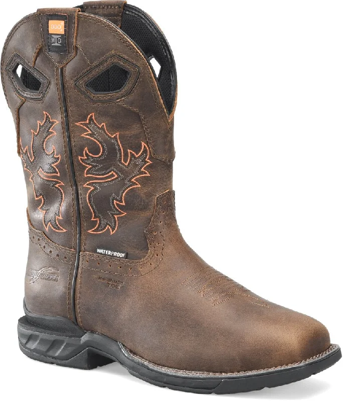 Men's ESD (electro - static discharge) work & safety boots for cleanroom environmentsDouble-H "Redeemer" Western Work Boot