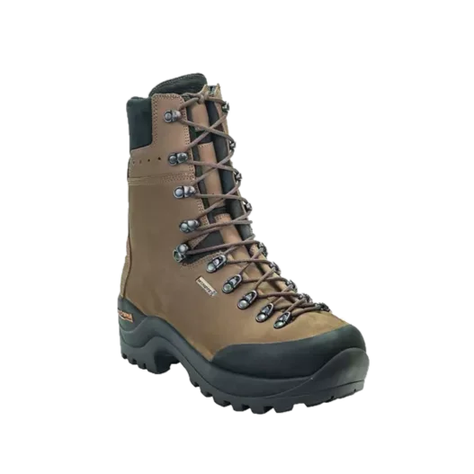 Men's waterproof steel - toe work & safety boots for wet environmentsKenetrek Men's Lineman Extreme NI Steel Toe Tan Work Boots KE-410-LNI