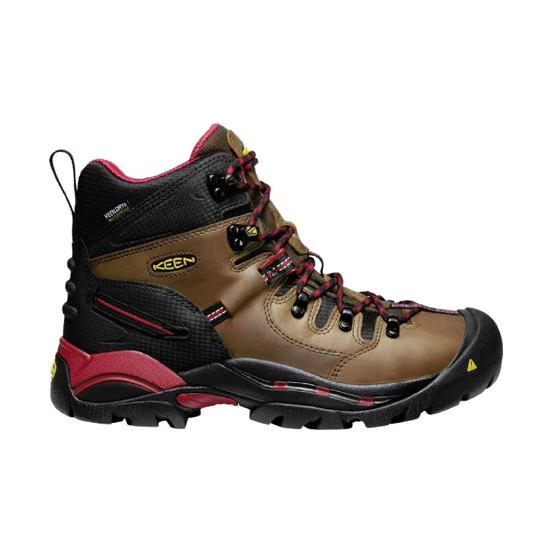 Men's puncture - resistant work & safety boots with Kevlar soleKEEN Utility Men's Pittsburgh Steel Toe Work Boot - Bison