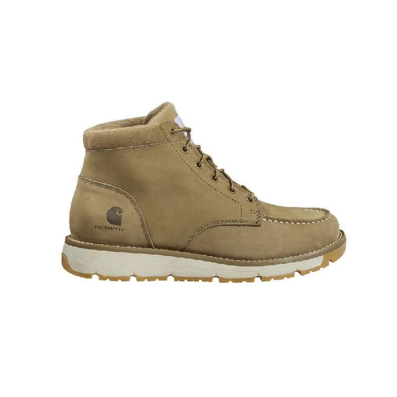 Men's electrical - hazard resistant work & safety boots with composite toe5" Millbrook Moc Toe Wedge Soft Toe Boot Coyote