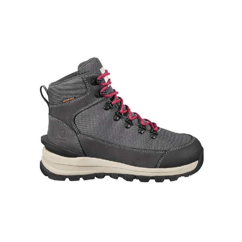 Men's breathable mesh - lined work & safety boots for hot weather6" Women's Gilmore Waterproof Soft Toe Boot Dark Grey