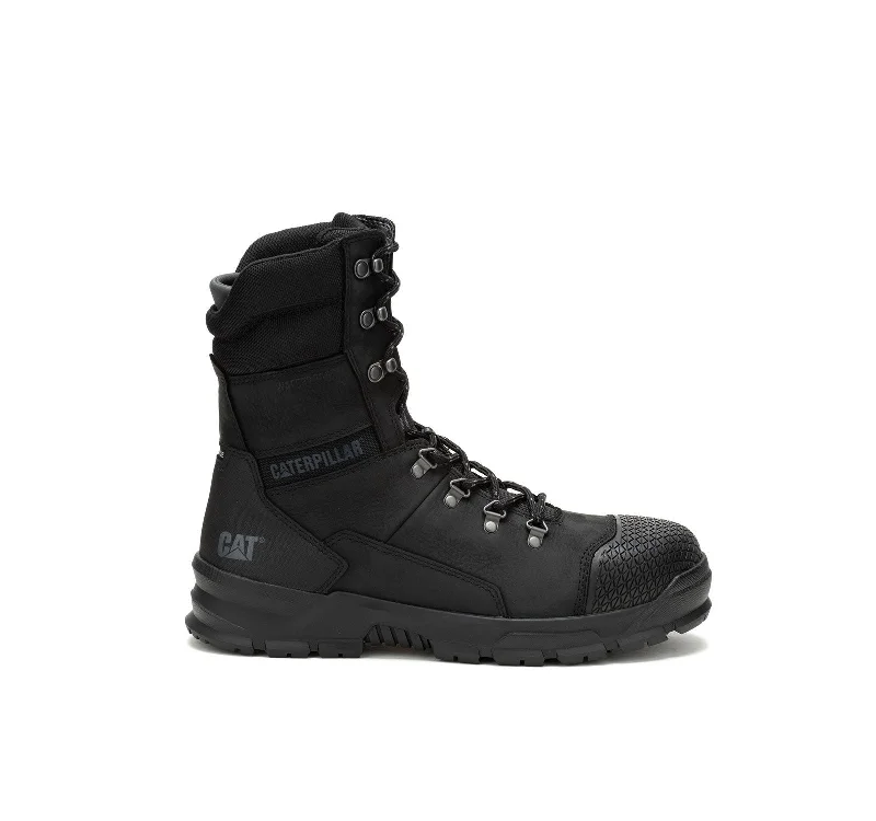 Men's breathable mesh - lined work & safety boots for hot weatherAccomplice X 8 Inch Steel-Toe Waterproof Work Boots Black