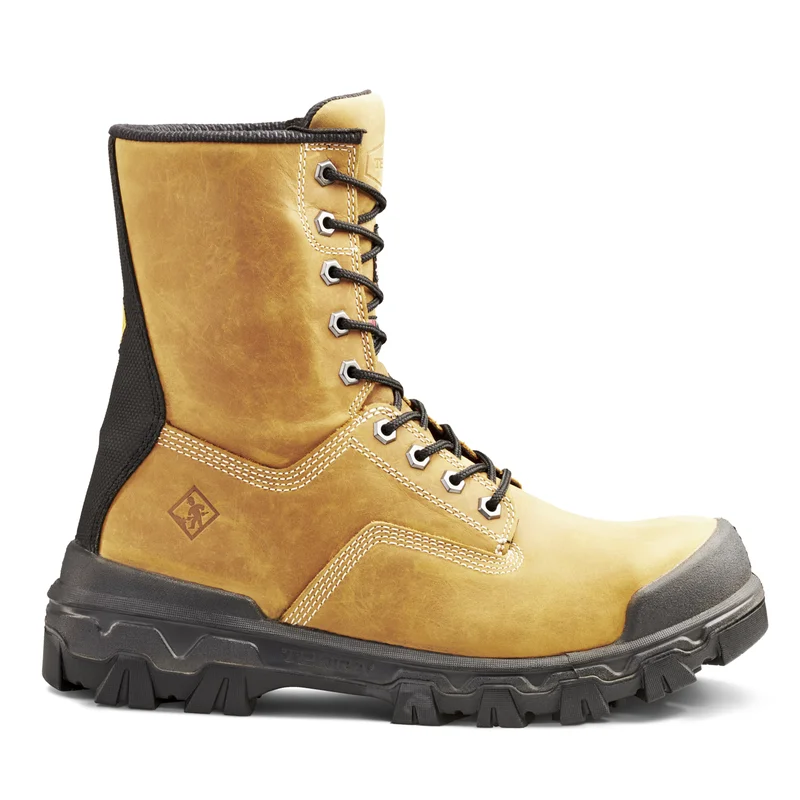 Men's work & safety boots with a moisture - wicking lining for dry feetMen's Terra Wheat 8" Sentry 2020 4NQ9WT