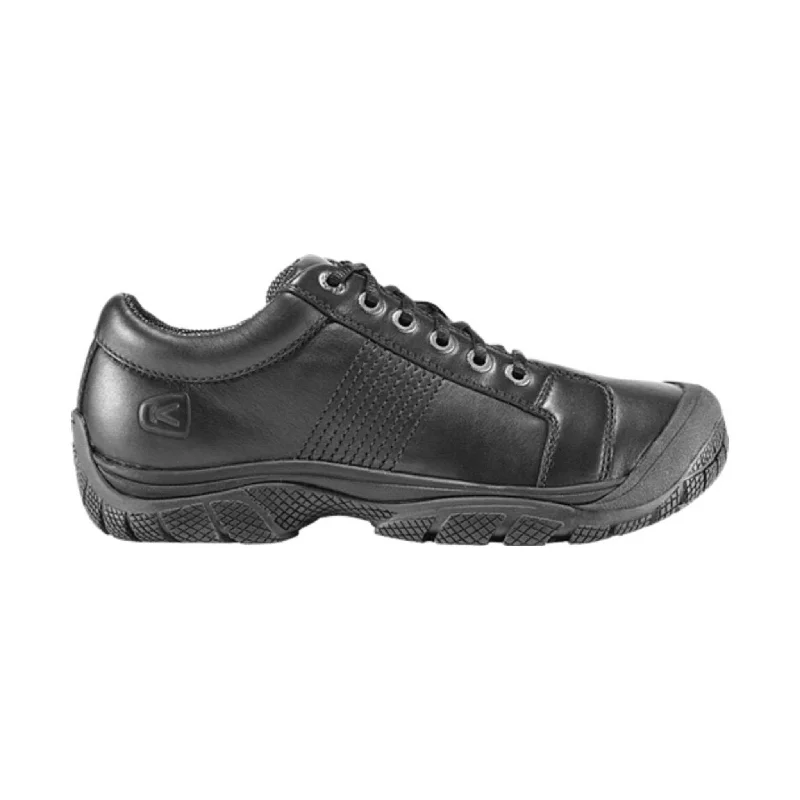 Men's metatarsal guard work & safety boots for heavy - duty tasksKeen Utility Men's PTC Oxford - Black