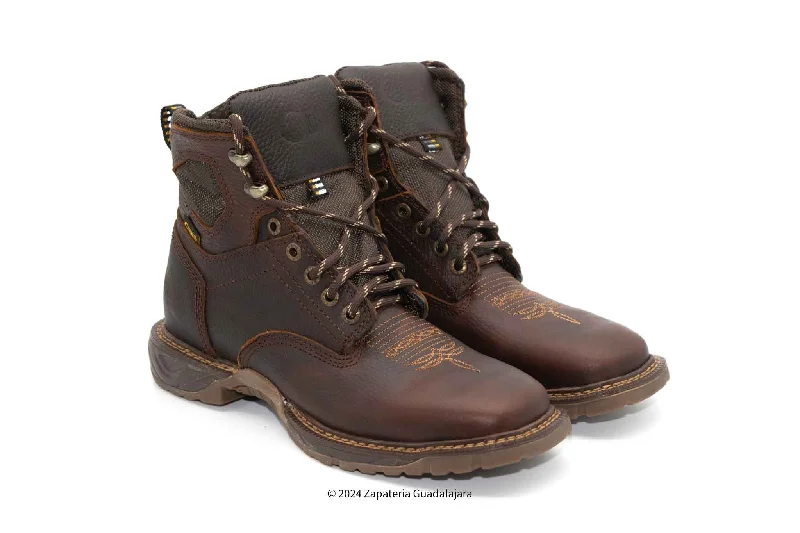 Men's insulated work & safety boots for cold - climate workHAWK 6" LACER WORK BOOT BROWN