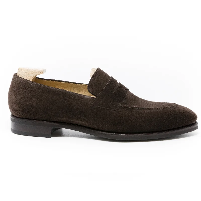 Men's loafers with a perforated leather upper for ventilation117 Artista