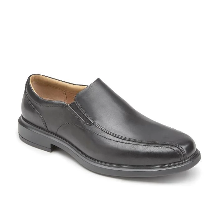 Suede men's loafers for a soft and luxurious feelMens Johnston & Murphy XC4 Stanton 2.0 Run-Off Slip-On in Black