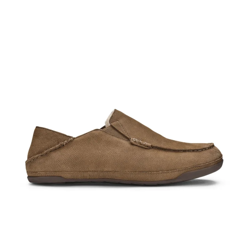 Men's loafers with a smooth leather finishOluKai Men's Kipuka Hulu - Toffee