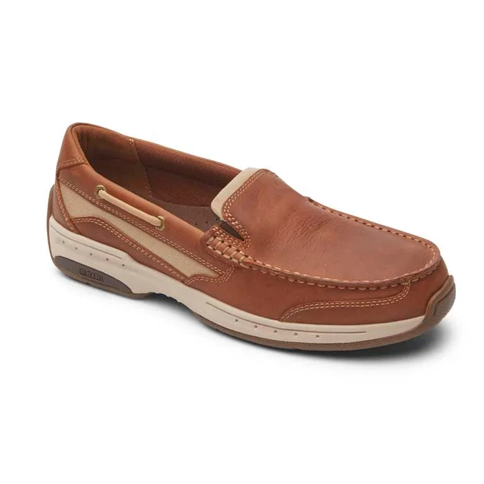 Men's loafers with a memory foam insoleMens Dunham Captain Venetain in Venetian