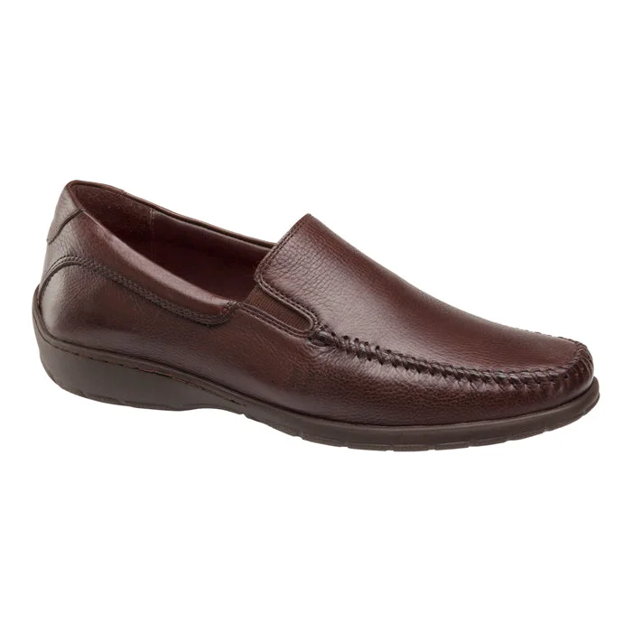 Men's loafers in a neutral color like black or brownMens Johnston & Murphy Crawford Venetian Mahogany