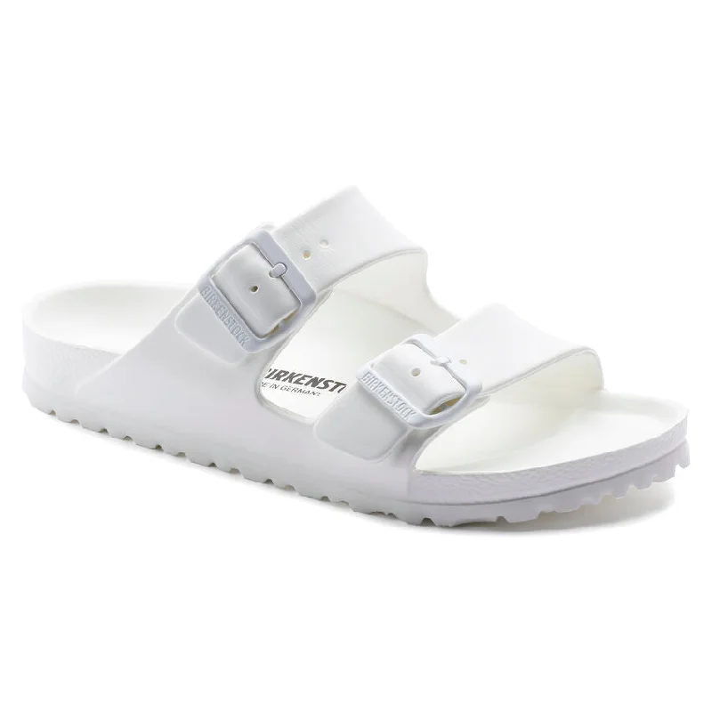 Men's sandals with a rubber sole for tractionArizona EVA White Narrow