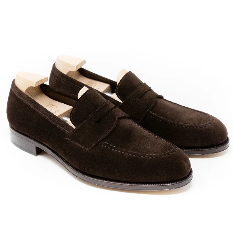 Men's loafers with a perforated leather upper for ventilationMARTIN