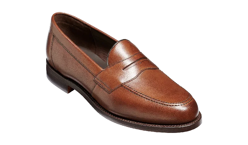 Men's loafers with a low - heeled designPortsmouth - Dark Walnut Calf