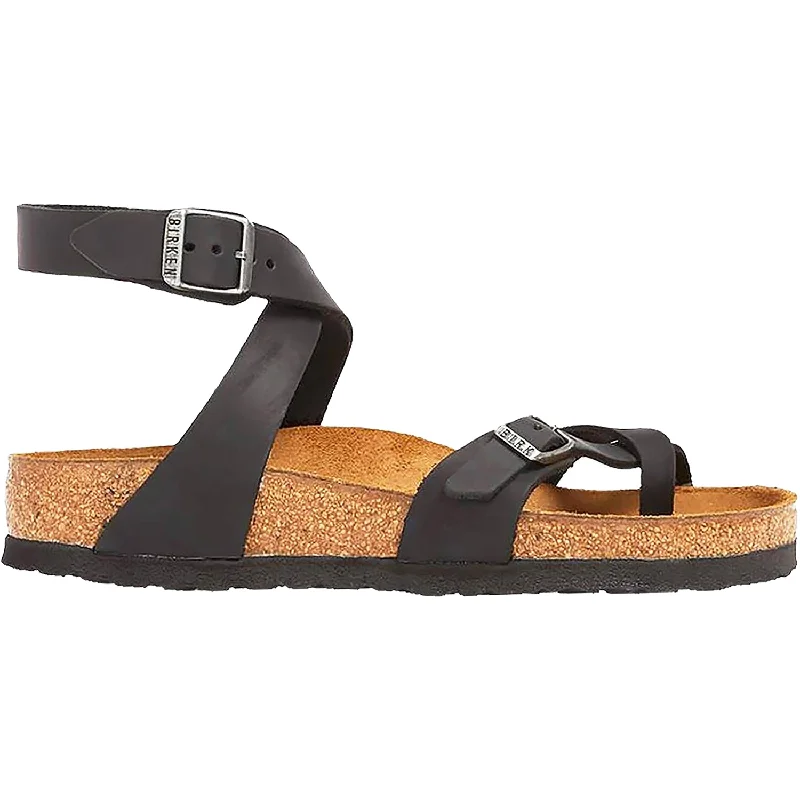 Men's sandals with a pointed toe for a stylish lookMen's sandals with a pointed toe for a stylish lookWomen's Birkenstock Yara Black Oiled Leather