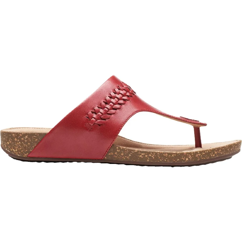 Men's sandals with a buckle closureMen's sandals with a buckle closureWomen's Clarks Un Perri Vibe Red Leather