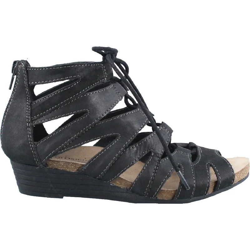 Men's sandals with a shock - absorbing insoleMen's sandals with a shock - absorbing insoleWomen's Earth Harley Black Leather