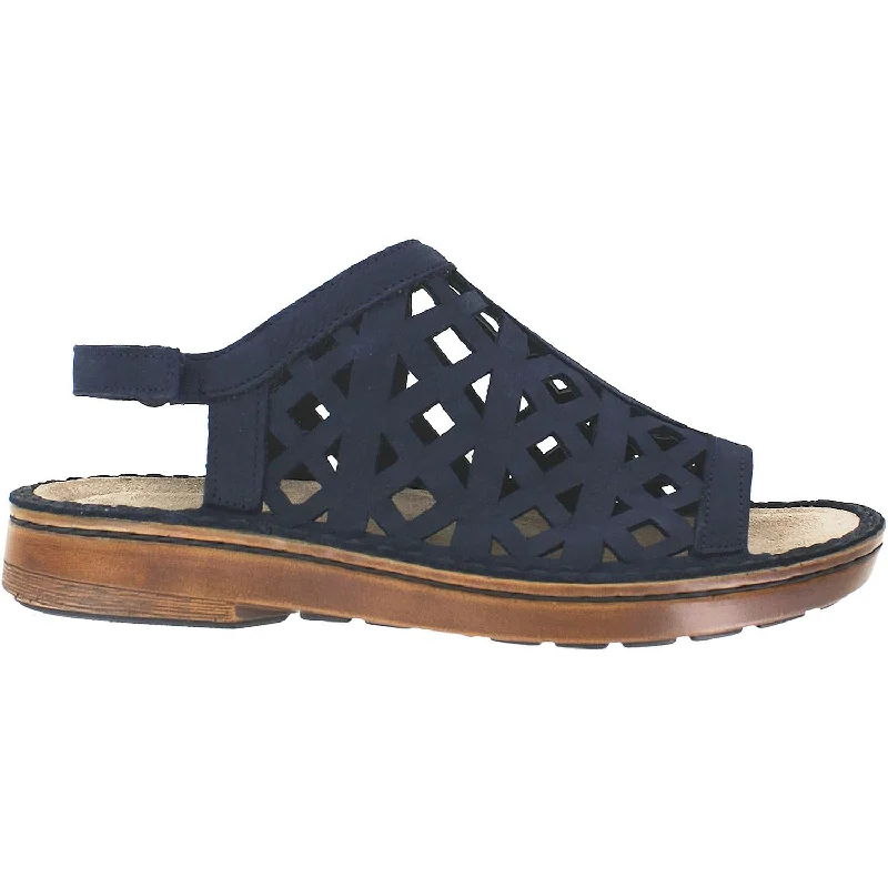 Men's sandals with a leather lining for comfortMen's sandals with a leather lining for comfortWomen's Naot Amadora Navy Velvet Nubuck