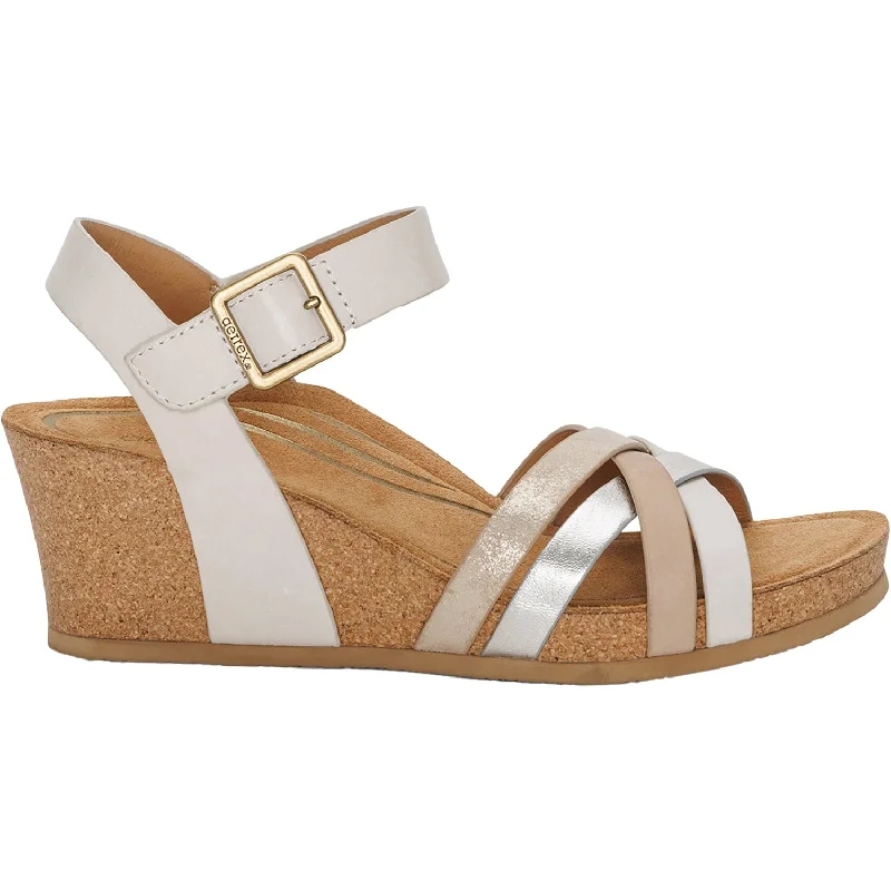 Men's sandals with a buckle closureMen's sandals with a buckle closureWomen's Aetrex Noelle Ivory Multi Leather