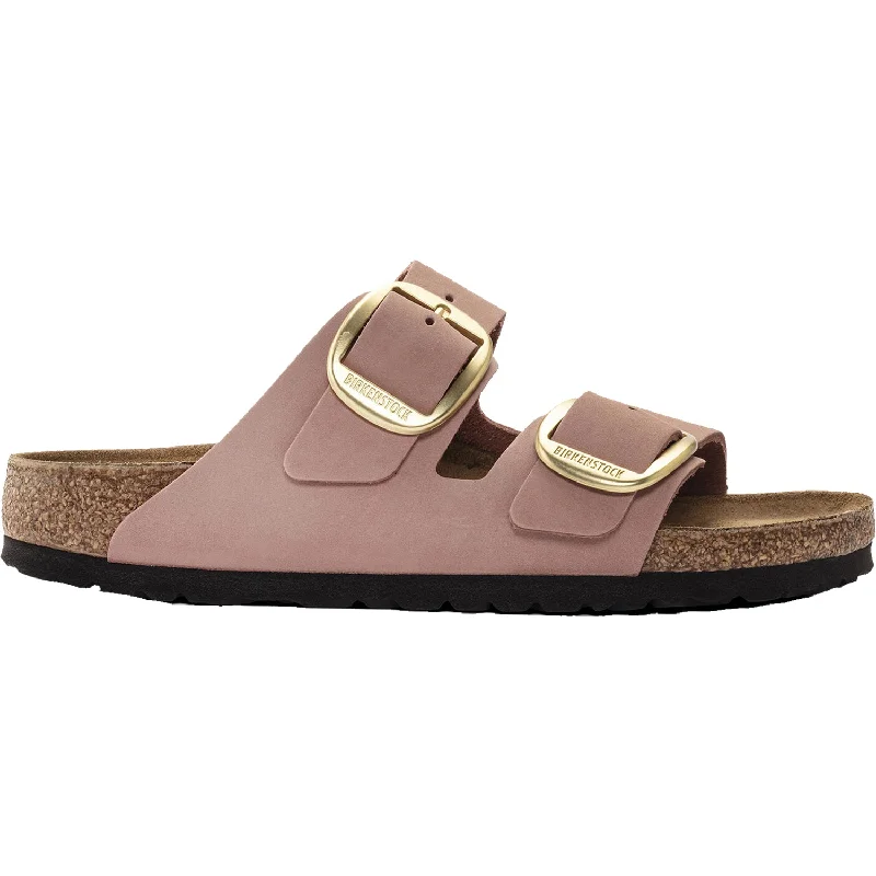 Men's sandals with a flexible sole for easy movementMen's sandals with a flexible sole for easy movementWomen's Arizona Big Buckle Old Rose Nubuck