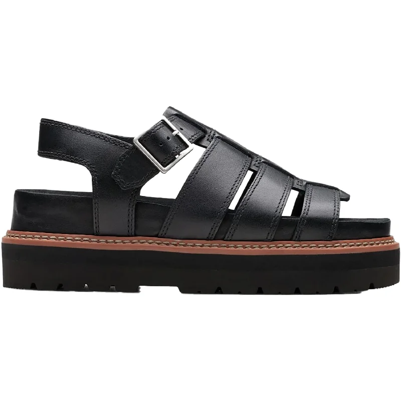 Men's sandals with a toe post designMen's sandals with a toe post designWomen's Clarks Orianna Twist Black Leather