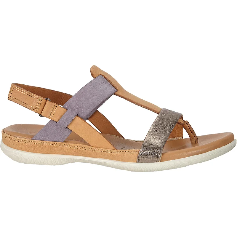 Men's sandals with a decorative buckle or charmMen's sandals with a decorative buckle or charmWomen's Ecco Flash Stone Metallic/Lion/Dusk Leather