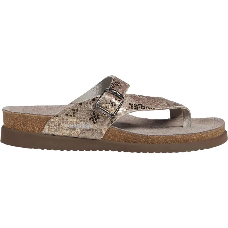 Men's sandals with a perforated leather upper for ventilationMen's sandals with a perforated leather upper for ventilationWomen's Mephisto Platinum Sand Boa Leather