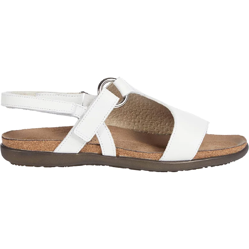 Men's sandals with a leather lining for comfortMen's sandals with a leather lining for comfortWomen's Naot Olivia Soft White Leather