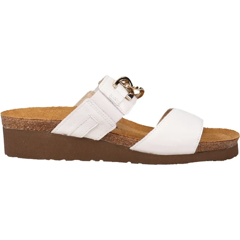 Men's sandals with a removable insole for cleaningMen's sandals with a removable insole for cleaningWomen's Naot Victoria Soft White Leather