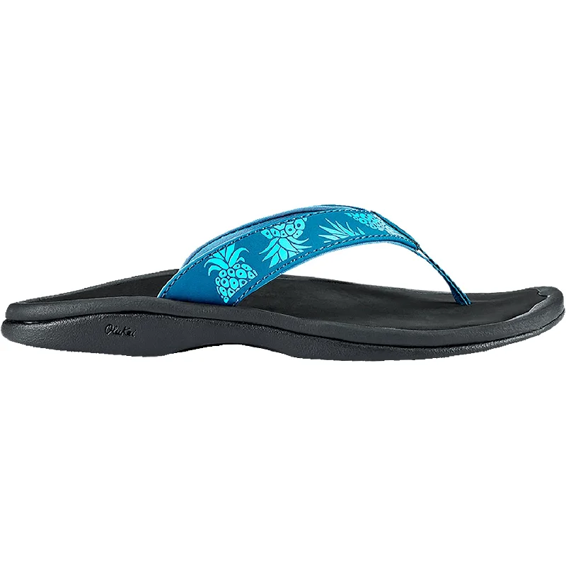 Men's sandals in a neutral color like black or brownMen's sandals in a neutral color like black or brownWomen's OluKai Ohana Deep Water/Hua Synthetic