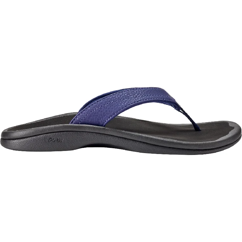 Men's sandals with a leather lining for comfortMen's sandals with a leather lining for comfortWomen's OluKai Ohana Orchid Flower/Black Synthetic