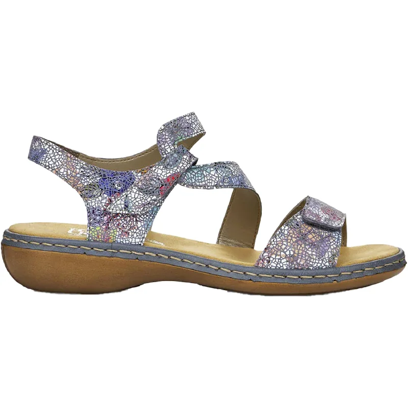 Men's sandals with a toe post designMen's sandals with a toe post designWomen's Rieker 659C7-90 Regina C7 Adria-Multi Leather