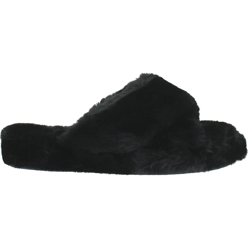 Men's sandals with a rubber sole for tractionMen's sandals with a rubber sole for tractionWomen's Tempur-Pedic Sloann Black Faux Fur