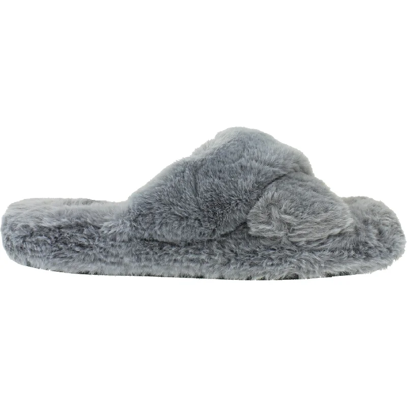 Men's sandals with a stretchy strap for a better fitMen's sandals with a stretchy strap for a better fitWomen's Tempur-Pedic Sloann Grey Faux Fur