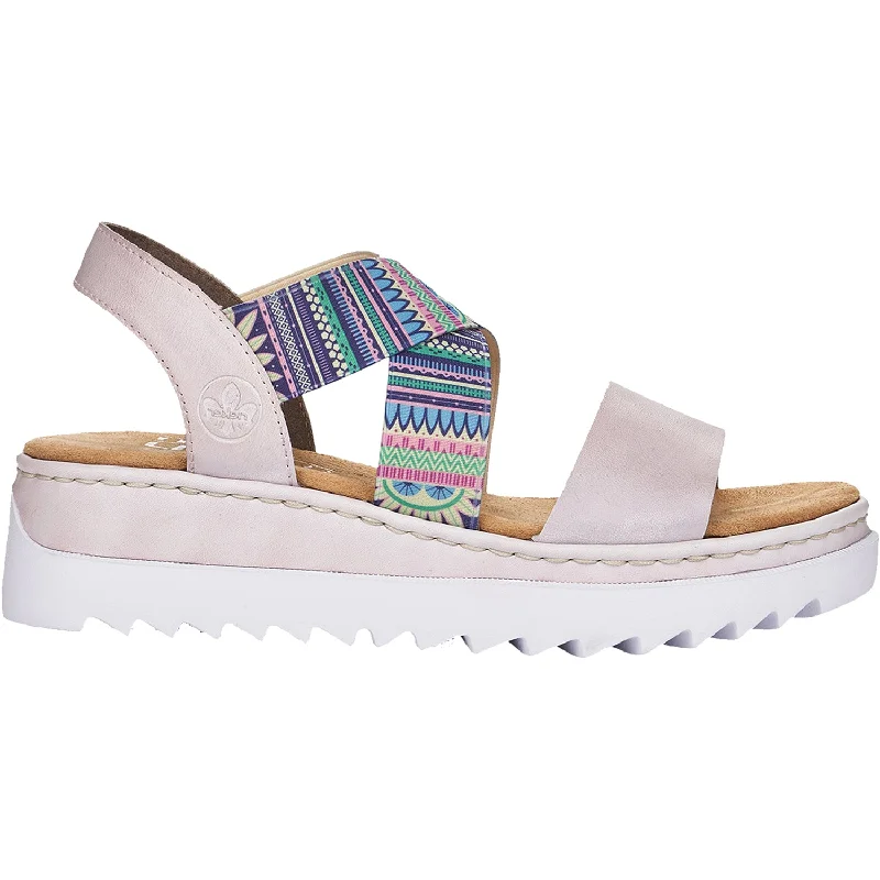 Men's sandals with a cushioned footbedMen's sandals with a cushioned footbedWomen's V44G8-30 Lindsey G8 Flieder/Lilac Multi Stretch Synthetic