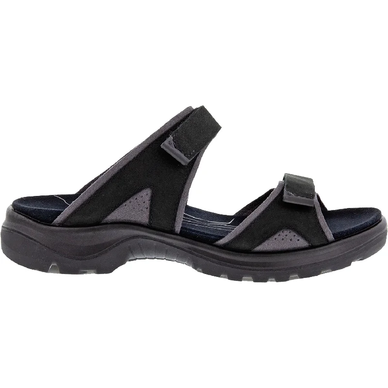 Men's sandals with a padded heelMen's sandals with a padded heelWomen's Ecco Yucatan 2.0 Offroad Slide Black Nubuck